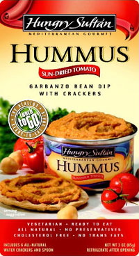Hungry Sultan Sun Dried Tomato Hummus Snack Meal